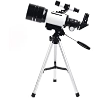 Los mejores  - 4YANG Telescopio astronómico Telescopios para niños Principiantes- Telescopio Refractor astronómico de 70 mm 180X con…